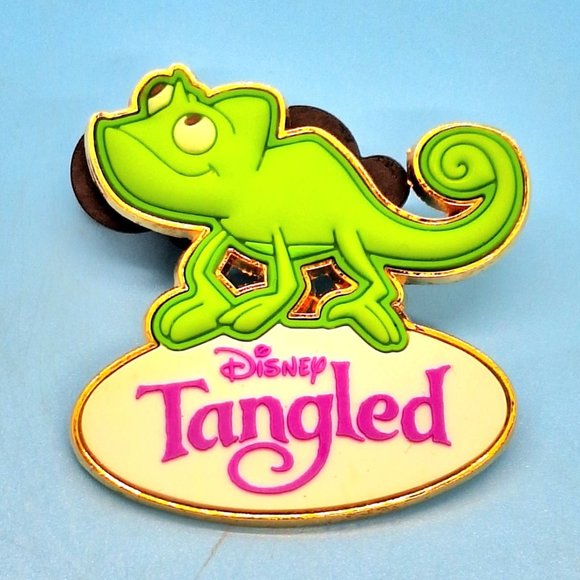 Disney Soda Fountain Pascal Tangled Disney Trading Pin 3D Raised #80882 LE 300 - Picture 1 of 2